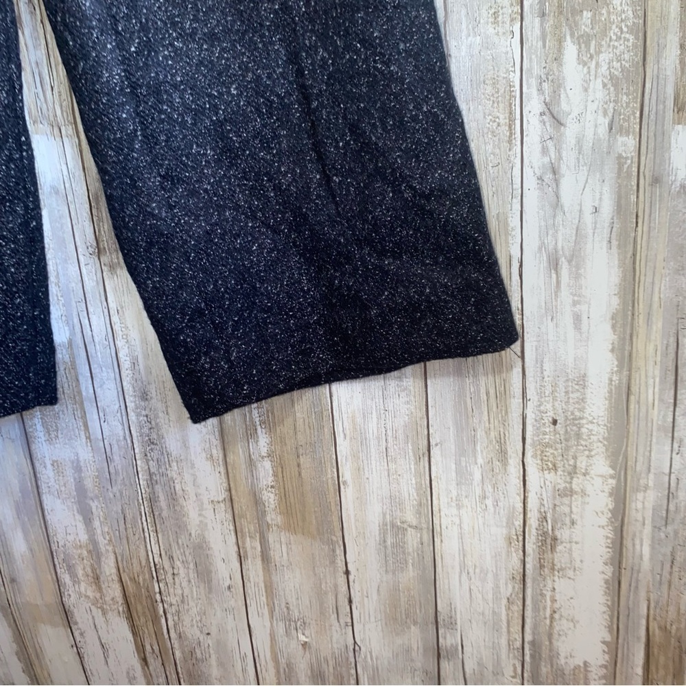 NWT ModCloth Decisions, Decisions Navy Blue Tweed High Rise Wide Leg Pants - Picture 3 of 9